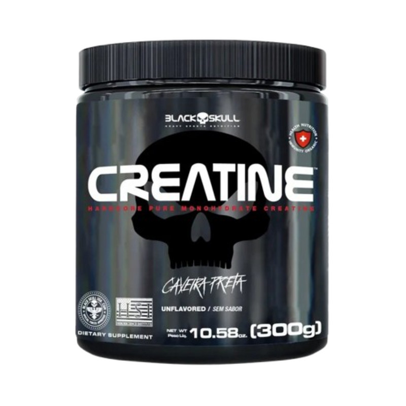 Creatina Monohidratada (300g) - Black Skull