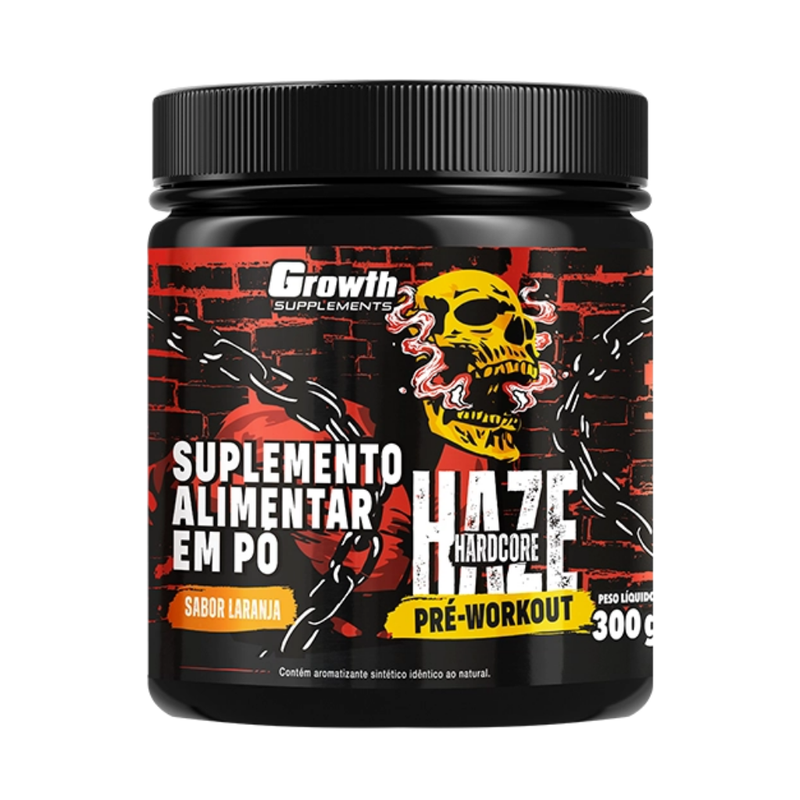 Pré-Treino Haze Hardcore 300g - Growth Supplements