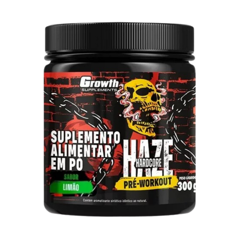 Pré-Treino Haze Hardcore 300g - Growth Supplements